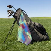 Farbige Felsdüne mit weicher, heller Farbe Golfhandtuch (Gras)