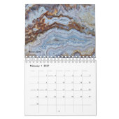Farbige Felsen und Mineralien Kalender (Feb 2027)