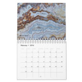 Farbige Felsen und Mineralien Kalender (Feb 2016)