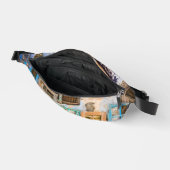 Farbige Fensterrahmen Bauchtasche (Offen)