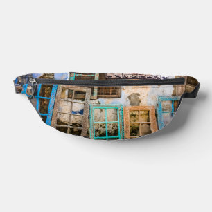 Farbige Fensterrahmen Bauchtasche