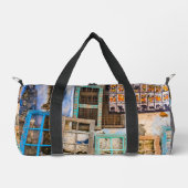 Farbige Fensterrahmen Duffle Bag (Vorderseite)