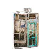 Farbige Fensterrahmen Flachmann (Rechts)