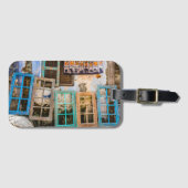 Farbige Fensterrahmen Gepäckanhänger (Vorderseite (Horizontal))