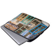 Farbige Fensterrahmen Laptopschutzhülle (Vorne Knopf)