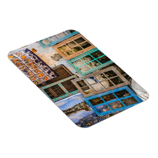 Farbige Fensterrahmen Magnet (Rechte Seite)