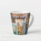 Farbige Fensterrahmen Milchtasse (Rechte Ecke)