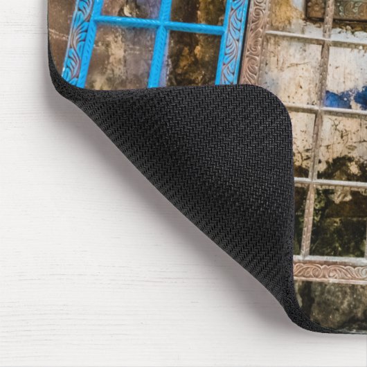 Farbige Fensterrahmen Mousepad (Ecke)