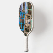 Farbige Fensterrahmen Pickleball Schläger (Links)