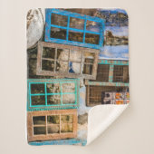 Farbige Fensterrahmen Sherpadecke (Vorderseite)