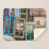 Farbige Fensterrahmen Sherpadecke (Vorderseite (Horizontal))