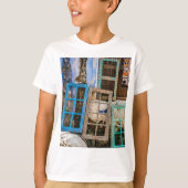 Farbige Fensterrahmen T-Shirt (Vorderseite)