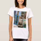 Farbige Fensterrahmen T-Shirt (Vorderseite)