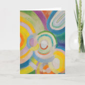 Farbige Festplatten | Robert Delaunay Karte (Vorderseite)