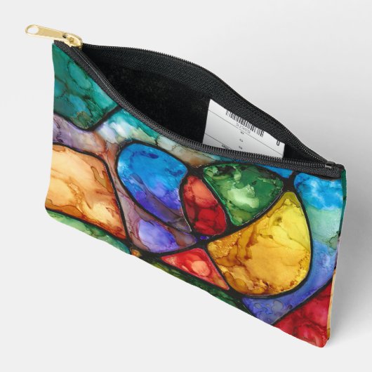 Farbige, fette Accessoires Zubehörtasche (Offen)