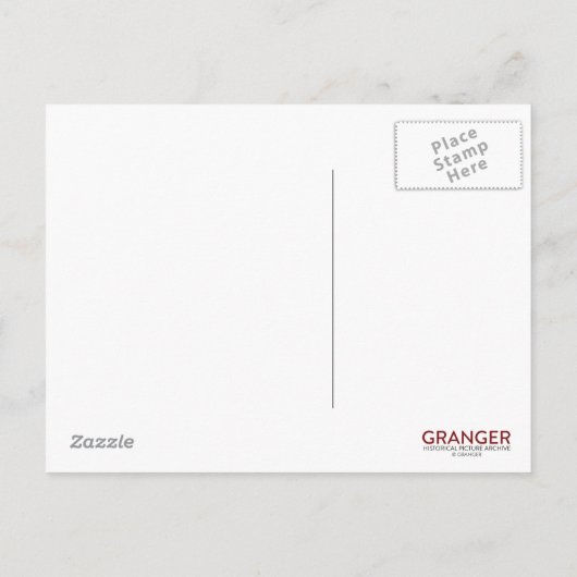 Farbige Fieber Postkarte (Rückseite)