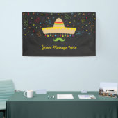 Farbige Fiesta Babydusche Banner (Messeveranstaltung)