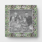 Farbige Fireworks kreieren Ihr eigenes Foto Fotoplatte (Vorderseite)