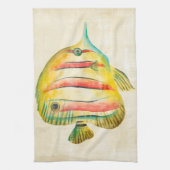 Farbige Fische Handtuch (Vertikal)
