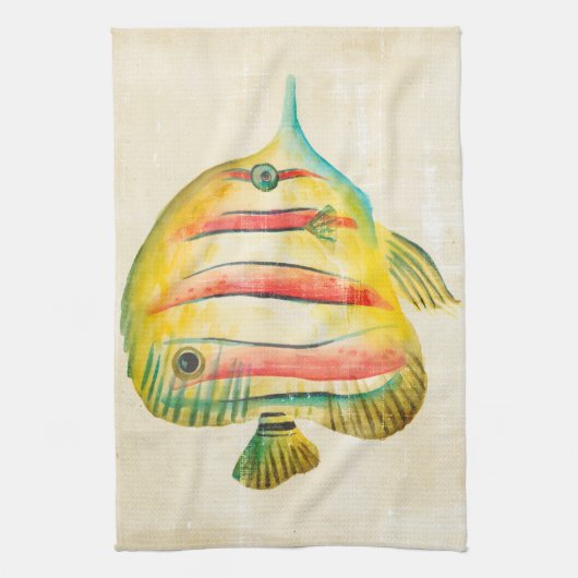 Farbige Fische Handtuch (Vertikal)