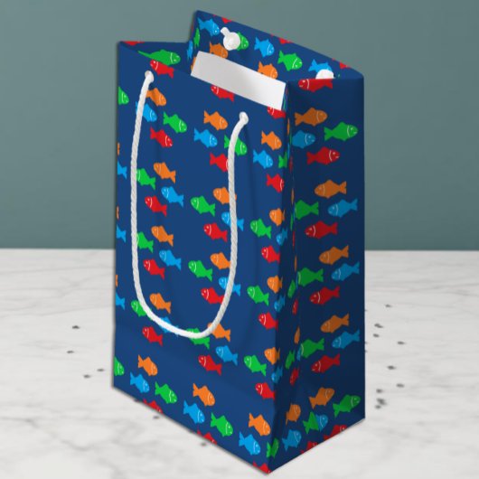 Farbige Fische Kleine Geschenktüte
