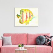 Farbige Fische Leinwanddruck (Insitu (Wohnzimmer))