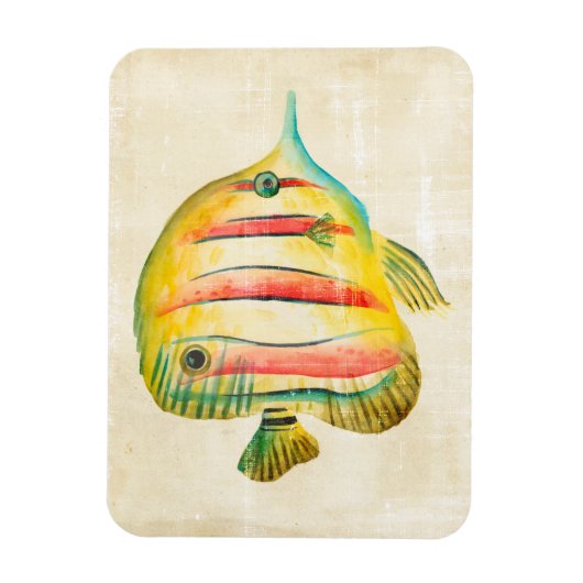 Farbige Fische Magnet (Vertikal)