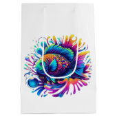 Farbige Fische Mittlere Geschenktüte (Rückseite)