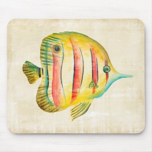 Farbige Fische Mousepad (Vorne)