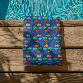 Farbige Fische Strandtuch
