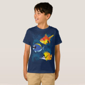 Farbige Fische T-Shirt (Vorne ganz)
