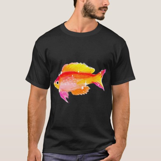 farbige Fische T-Shirt (Vorderseite)