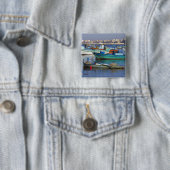 Farbige Fischerboote im Hafen von Button (Beispiel)