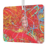 Farbige Fischernetze Autolufterfrischer (Links)