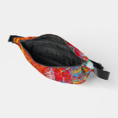 Farbige Fischernetze Bauchtasche (Offen)