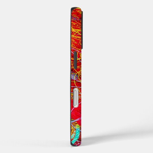 Farbige Fischernetze Case-Mate iPhone Hülle (Rückseite / Rechts)