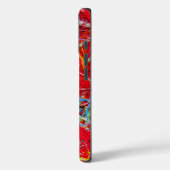 Farbige Fischernetze Case-Mate iPhone Hülle (Rückseite / Links)