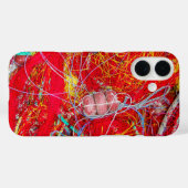 Farbige Fischernetze Case-Mate iPhone Hülle (Rückseite (Horizontal))