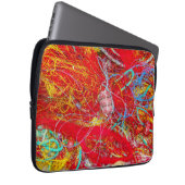 Farbige Fischernetze Laptopschutzhülle (Vorne Rechts)