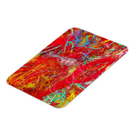 Farbige Fischernetze Magnet