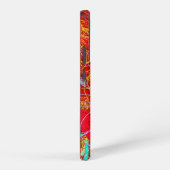 Farbige Fischernetze Samsung Galaxy Hülle (Rechte Seite)