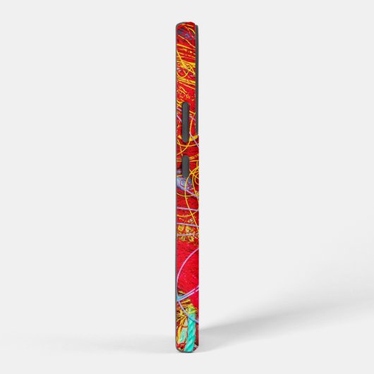 Farbige Fischernetze Samsung Galaxy Hülle (Rechte Seite)