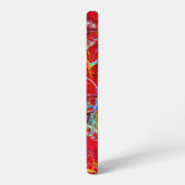 Farbige Fischernetze Samsung Galaxy Hülle (Linke Seite)