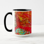Farbige Fischernetze Tasse (Links)