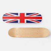 Farbige Flagge - Alte Schule Skateboard (Horizontal)
