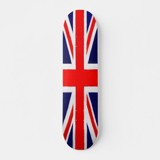 Farbige Flagge - Alte Schule Skateboard (Vorne)