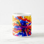 Farbige Flaggen Kaffeetasse (Mittel)