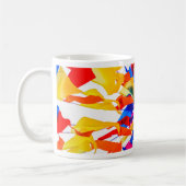 Farbige Flaggen Kaffeetasse (Links)