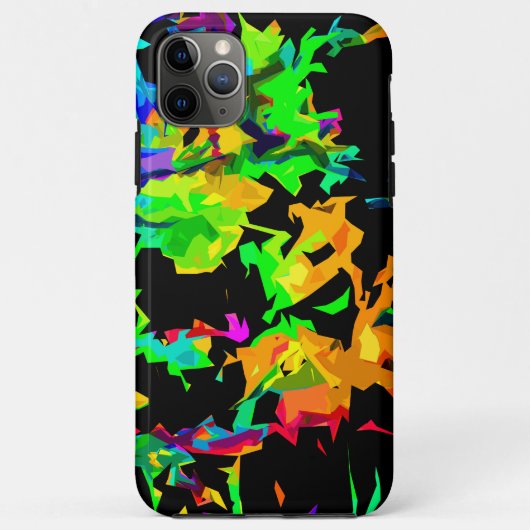 Farbige Flammen Case-Mate iPhone Hülle (Rückseite)