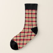 Farbige Flanellsäcke Socken (Links - Außen)